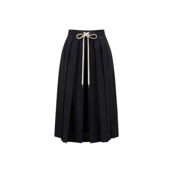 Moncler Pleated Midi Skirt