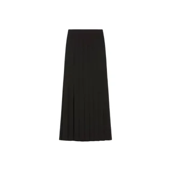 MaxMara Casual Long Skirt Women's Black