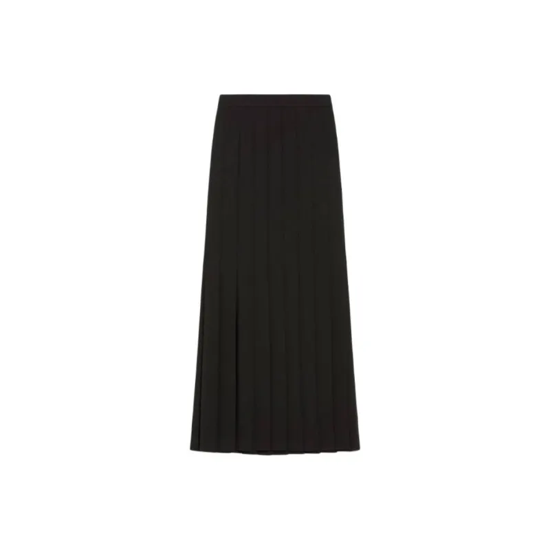 MaxMara Casual Long Skirt Women's Black-0