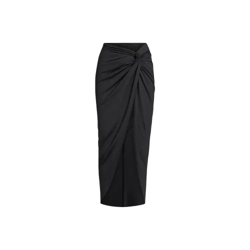 SKIMS SIGNATURE SWIM SARONG SKIRT Swim Dresses & Skirts Women's ONYX/Onyx