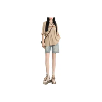 ZAVK Denim Shorts Women's Nostalgic Blue
