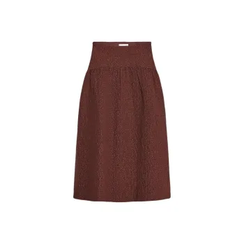 ZARA Casual Long Skirts Women's Burgundy