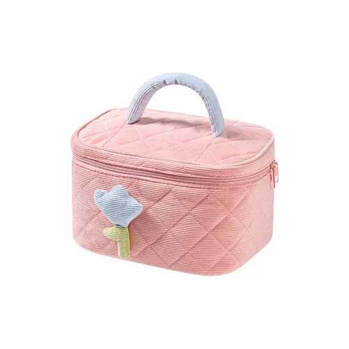 Future Maple Extra Large Corduroy Good Looking Makeup Bags Packable Fresh Sweet Style