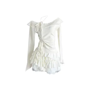 Nooidea Official Skirt Set Women's Milk White