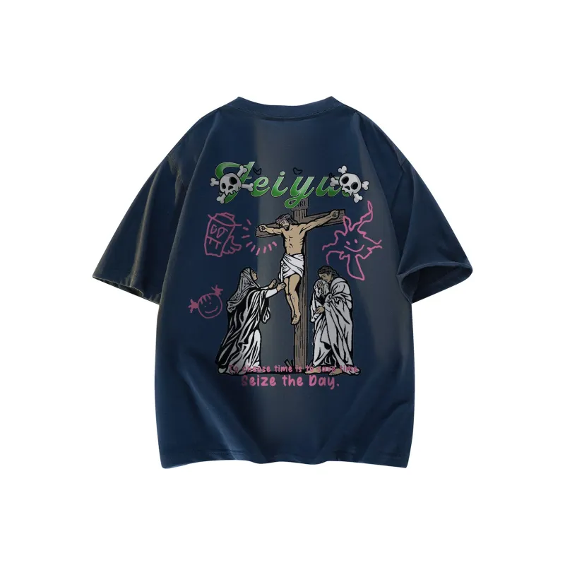 Feiyue T Shirts Unisex-2