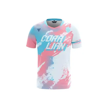 CORALIAN Badminton Clothing Women's Pink Blue