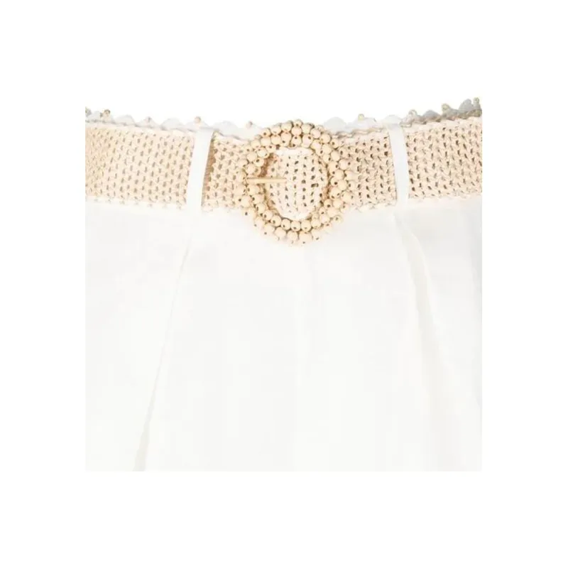 Zimmermann Casual Shorts Women's White-4
