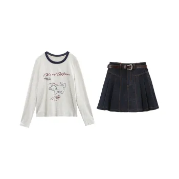 A Paradise For Awakening Skirt Set Women's Beige