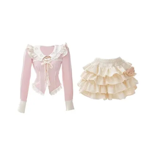Lookinto Two Piece Skirt Sets Women's