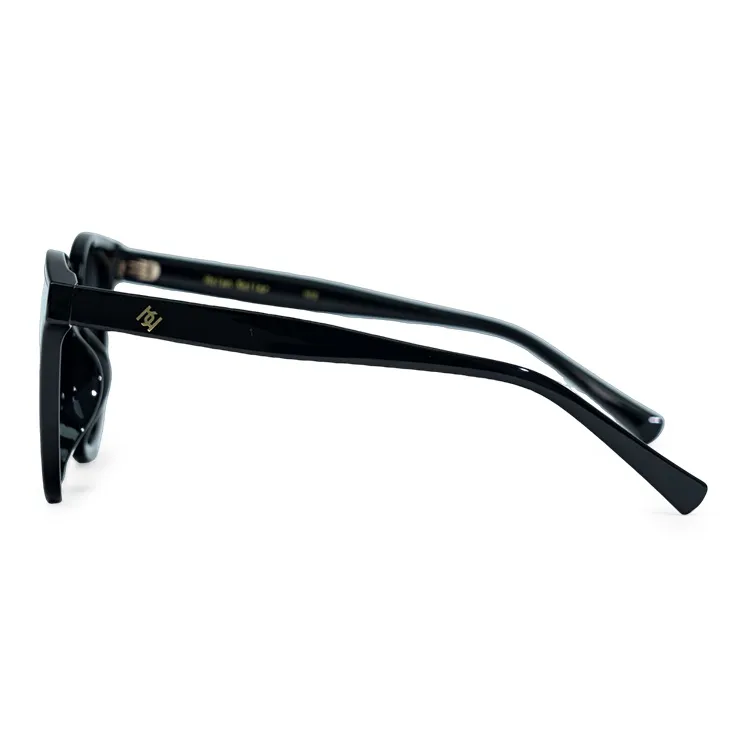 HELEN KELLER Plate Frame Round Sunglasses Unisex-11