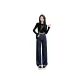 Nano Blue Ankle-Length Pants