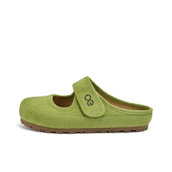 LINGPAO Rubber Sole Stitching Slip Resistant Closed Toe Slippers Women's
