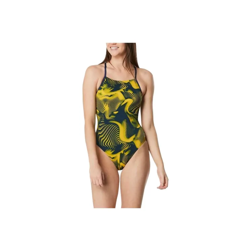 Speedo Fusio Vibe Endurance+ One piece Swimsuit Women's-12