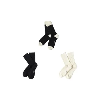 Under The Boots Mid Calf Socks Unisex 3 Pack