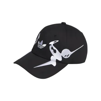 Adidas Cotton Twill Baseball Caps Unisex Black