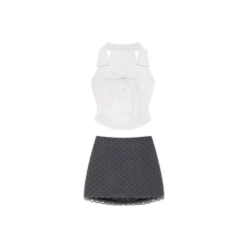 AFGGD Two Piece Skirt Sets Women's