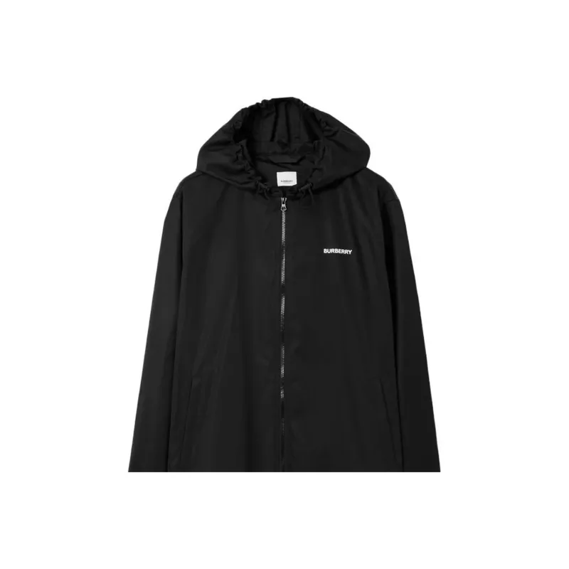 Burberry Coats Men Black-4
