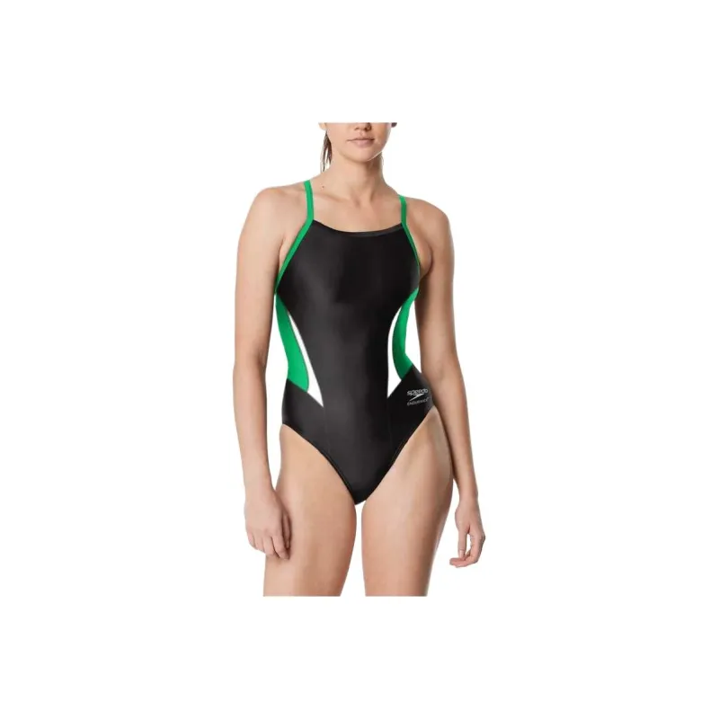 Speedo Edge Spice Crossback One piece Swimsuit Women's-2