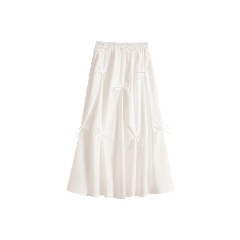 KAISER Casual Long Skirt Women's White-0