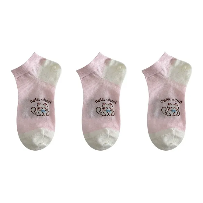 Moremoli Ankle Socks Women's 3 Pack-2