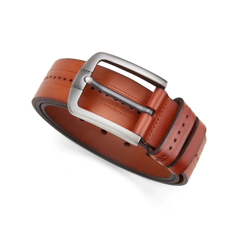 PIERRE CARDIN Top Grain Cow Leather Belts Men's Coffee/Brown/Black 3.8cm-7