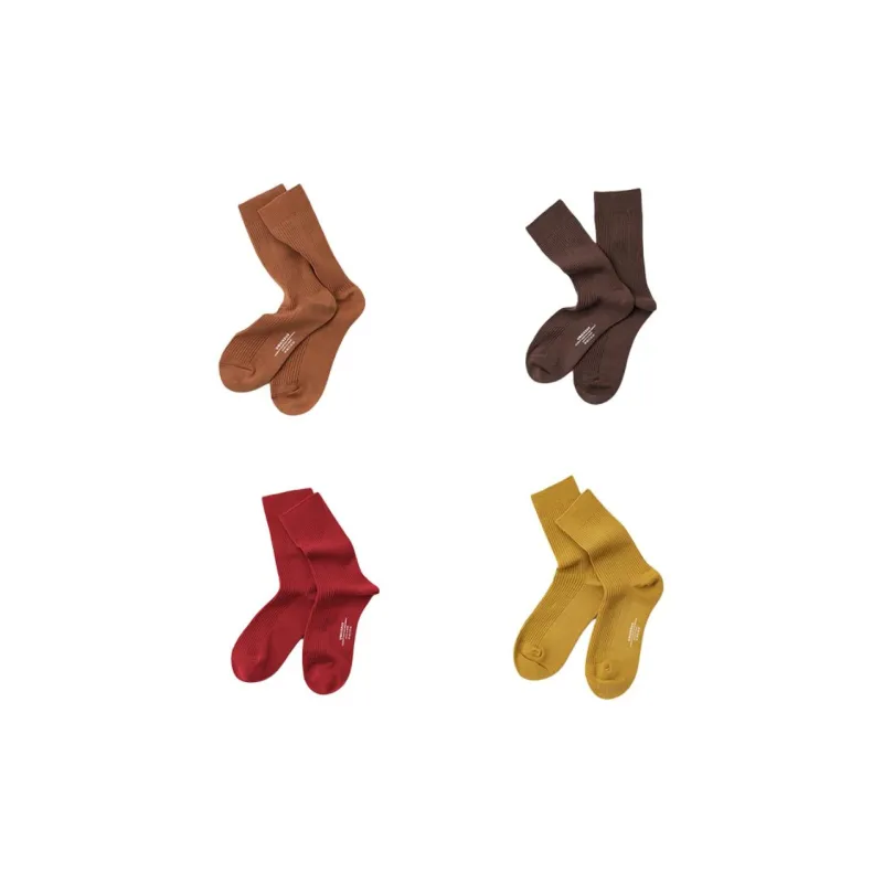 Under The Boots Mid Calf Socks Women's 4 Pack-4