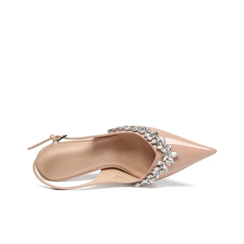 ZHR Slim Heel High Heels 8cm Women's-12