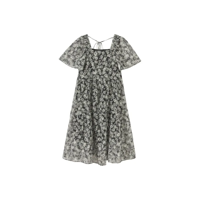 Metersbonwe Long Sleeved Dress Women's-5