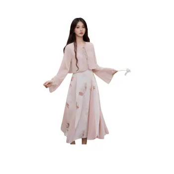 / Two Piece Skirt Sets Women's Pink Clothing Sets