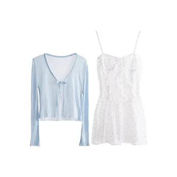 PLANE DRIFT Two Piece Skirt Sets Women's