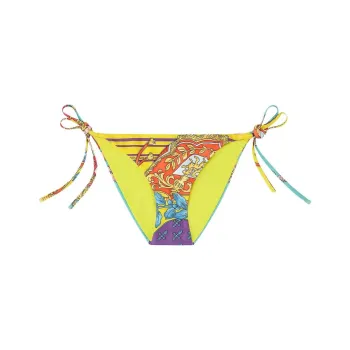 VERSACE Barocco Goddess Bikini Bottoms 'Multicolor'