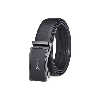 Jeccieziio Cow Leather Belts Men's Gunmetal Width 3.5cm, Writing A Greeting Card, Printing Photos
