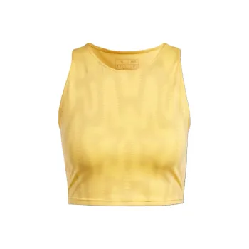 Adidas YOGA STUDIO PRINTED TANK TOP Sport Vests Women's Yellow