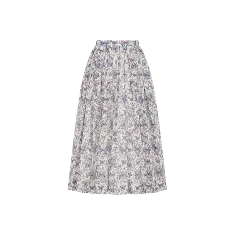 DIOR SS25 Spring Summer Ready to Wear Collection Casual Long Skirts Women's White-0