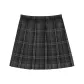 Carbon Pen Plaid Skirt