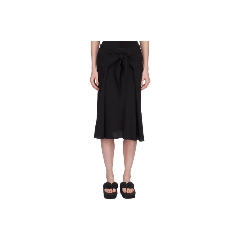 RICK OWENS/RO Casual Long Skirt Women's Black-0