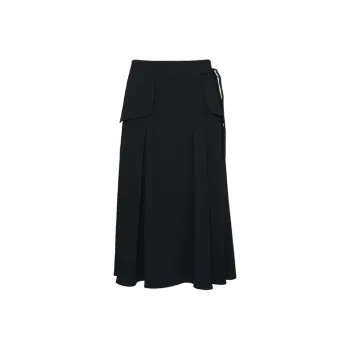 DETTAGLI Casual Long Skirts Women's Black