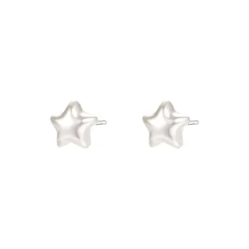 MONI JEWELLERY S999 Fine Silver Stud Earrings Women's