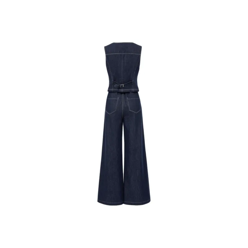 VERO MODA Casual Suits Women's Extra Dark Denim Blue-1