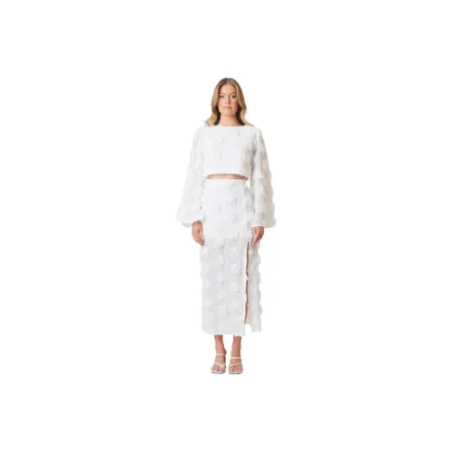 ELLIATTCOLLECTIVE Skirt Set Women's White