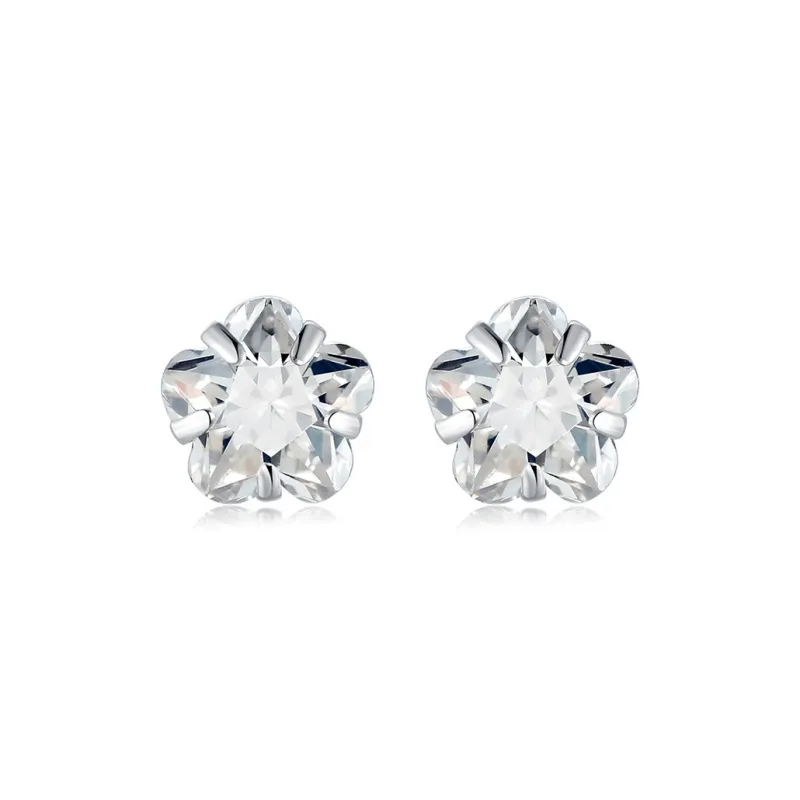 ALI THE FOX S999 Fine Silver Stud Earrings Women's-3