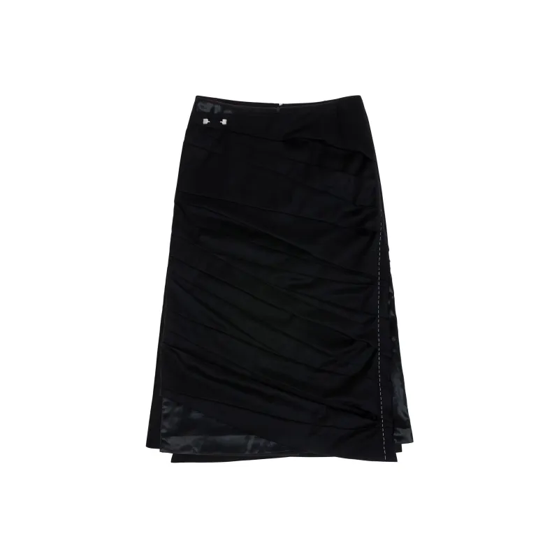 ADER ERROR Asymmetric Midi Skirt-0