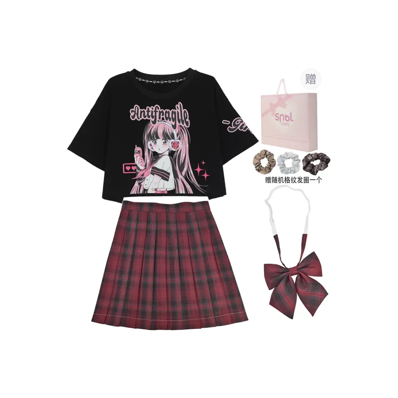 SNBL Two Piece Skirt Sets Women's-0