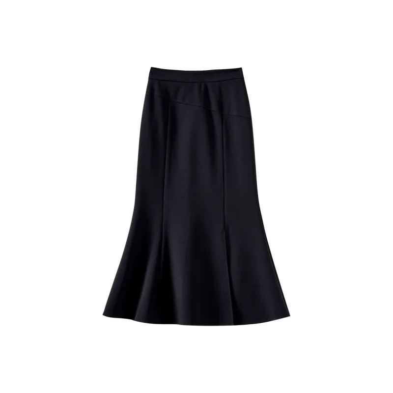 OUNIXUE Autumn 2024 Casual Long Skirts Women's-0