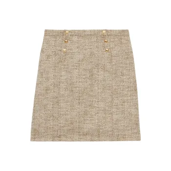 INES DE LA FRESSANGE Casual Short Skirts Women's Gold