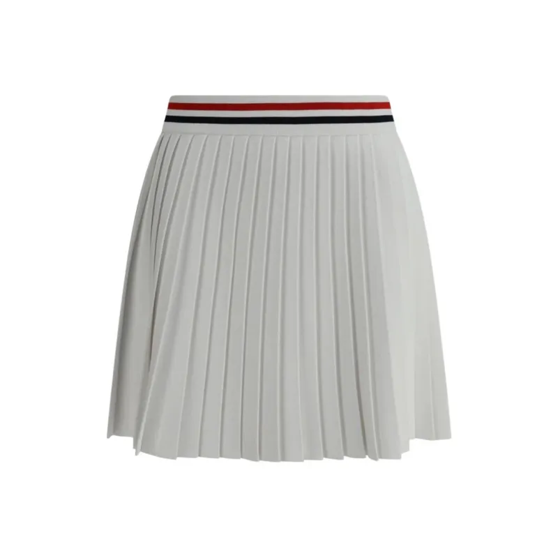 THOM BROWNE Rwb Striped Thigh Length Mini Skirt-0