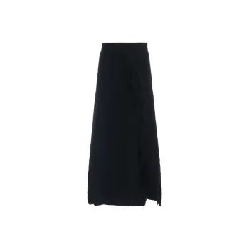 Yohji Yamamoto Y's FW24 Casual Long Skirts Women's Black