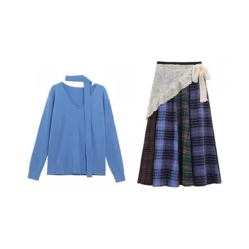 Lookinto Two Piece Skirt Sets Women's