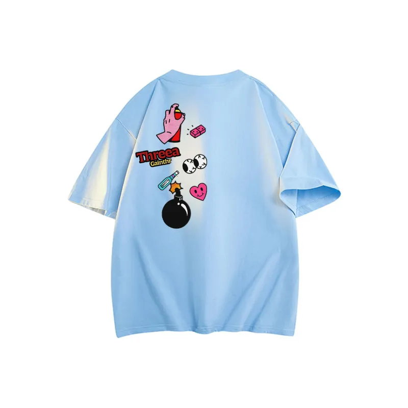THREEAGAINTHR33 T Shirts Unisex-13