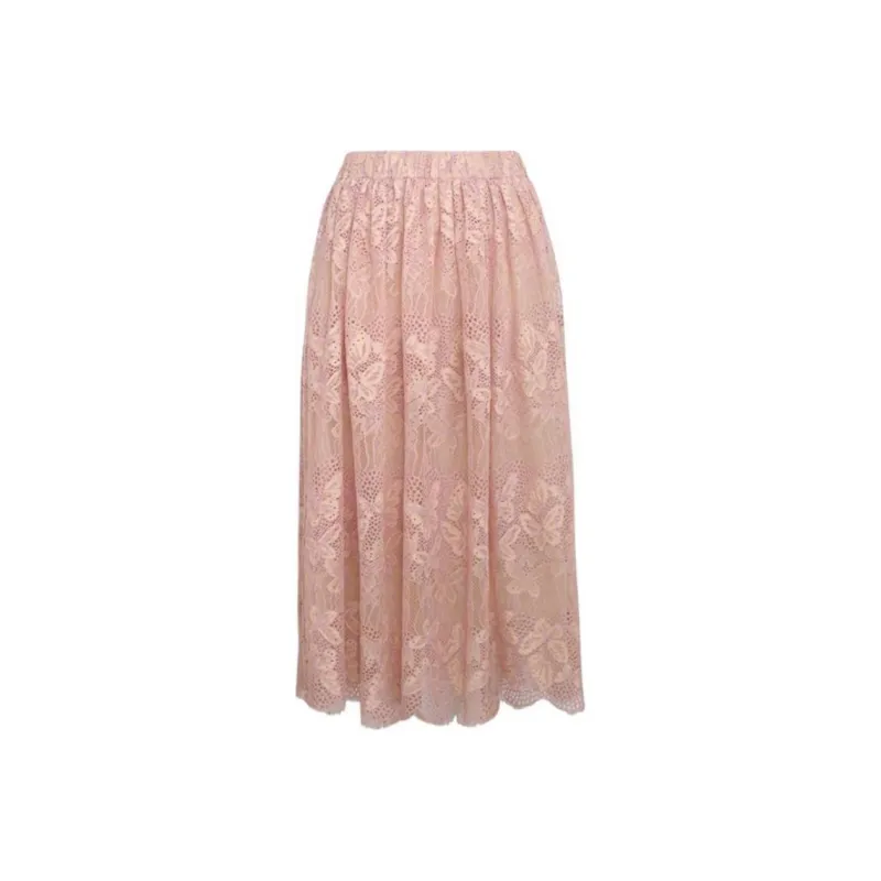 Zimmermann Casual Long Skirts Women's Pink-0